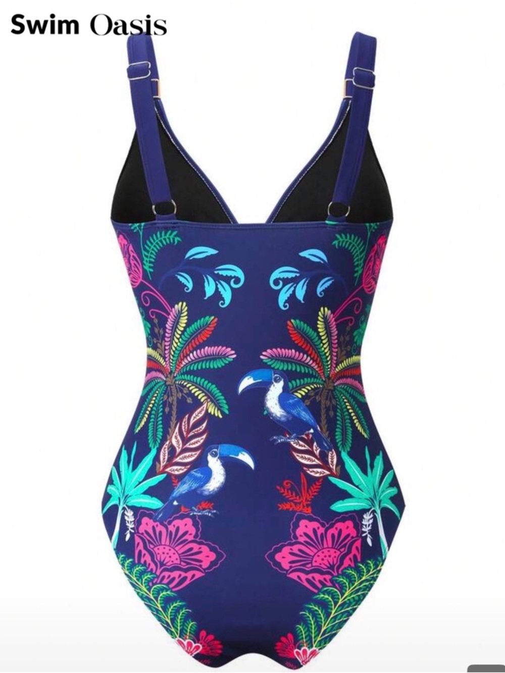 Women’s swimsuit with mesh pants - 2 pcs - Picture 4 of 6